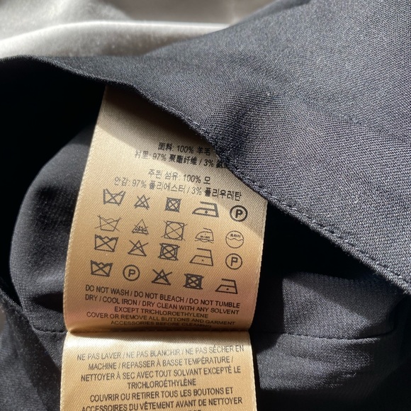 Burberry Black Pencil Skirt US Size 2 - Picture 9 of 13